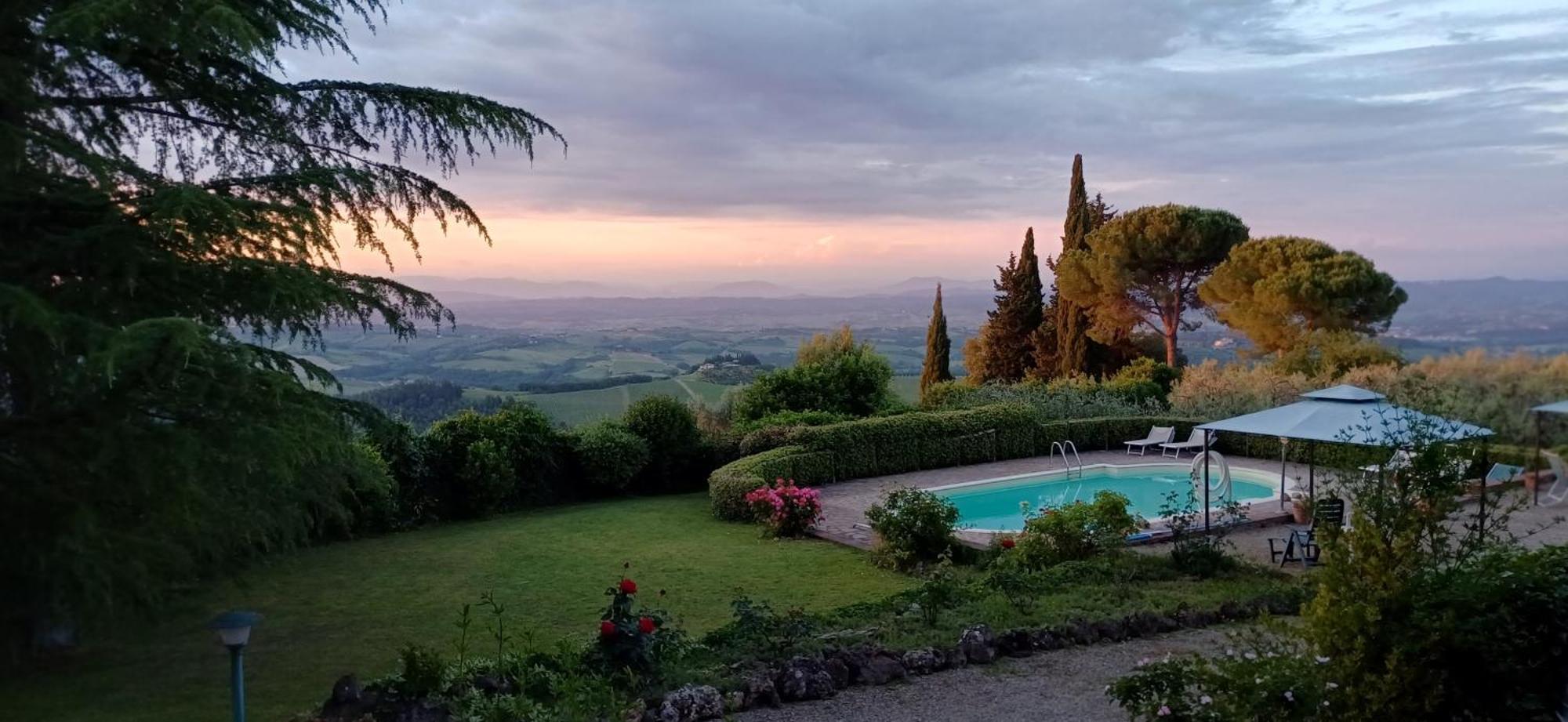 Podere Il Caggio Rooms San Gimignano Dış mekan fotoğraf